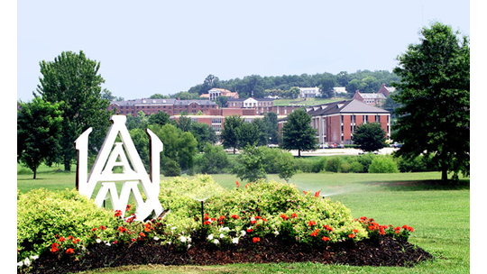 Campus de Alabama Agricultural and Mechanical University