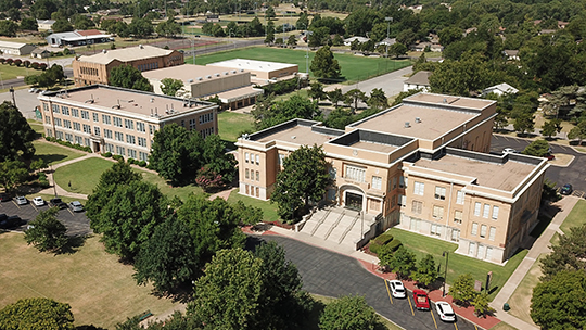 Campus de University of Science and Arts of Oklahoma